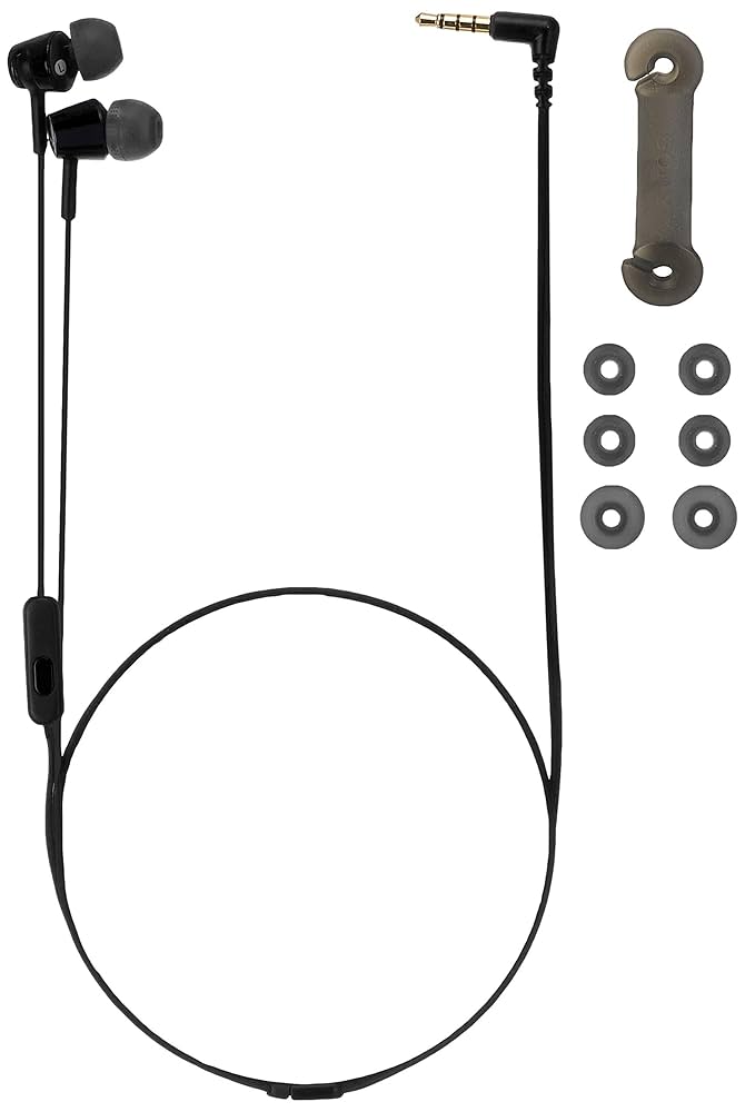 ソニー SONY イヤホン MDR-EX155AP : カナル型 リモコン・マイク付き ブラック MDR-EX155AP B n5ksbvb イヤホン カナル型 MDR-EX155AP ブラック [φ3.5mm ミニプラグ